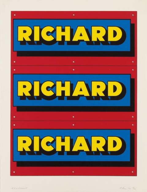 Richard Hamilton - Advertisement (Richard)
