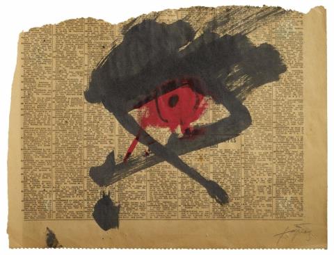 Antoni Tàpies - Material Glance Series No. 5