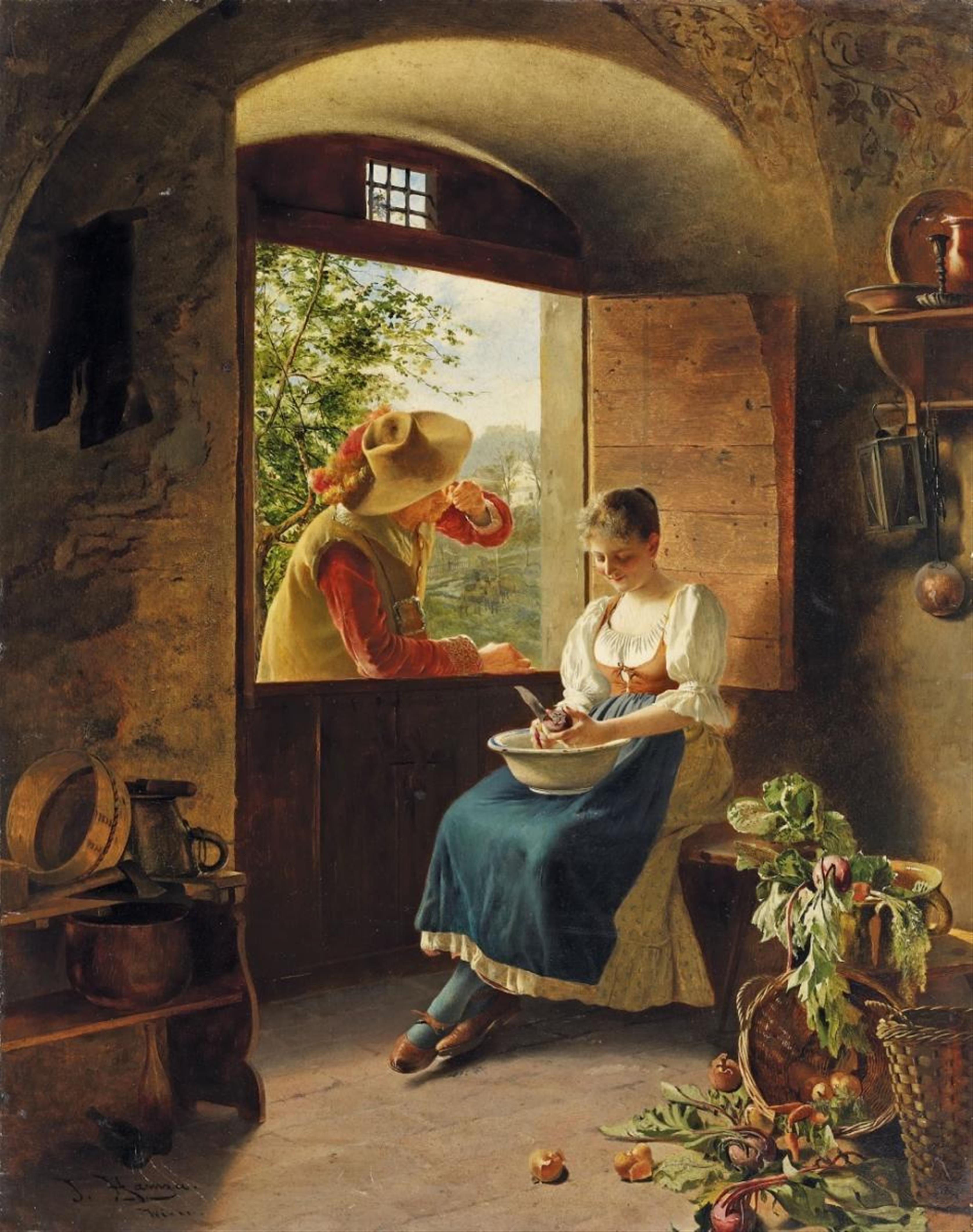Johann Hamza - MEETING AT THE KITCHEN WINDOW - image-1