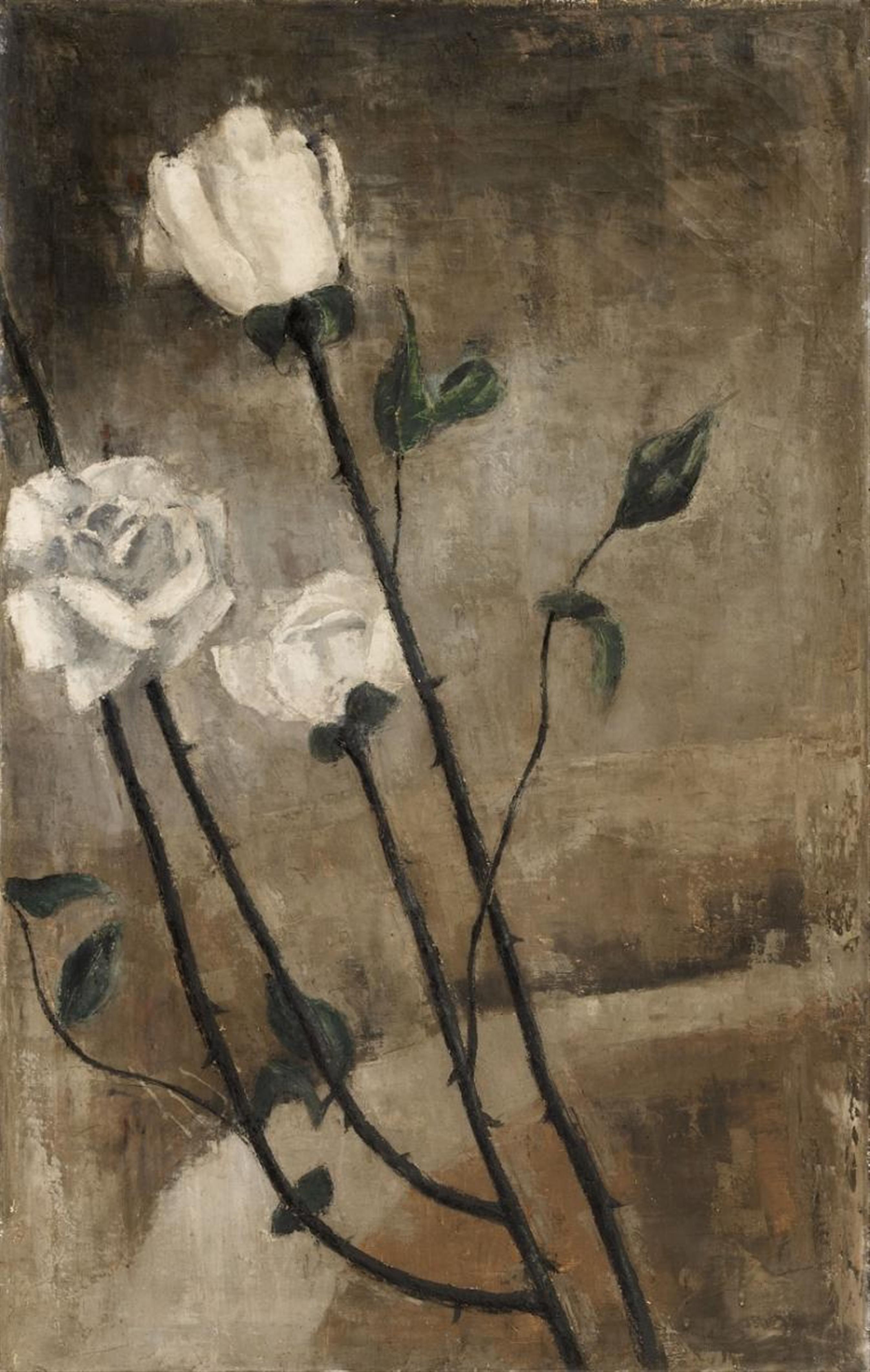 Peter Herkenrath - Untitled (White roses) - image-1