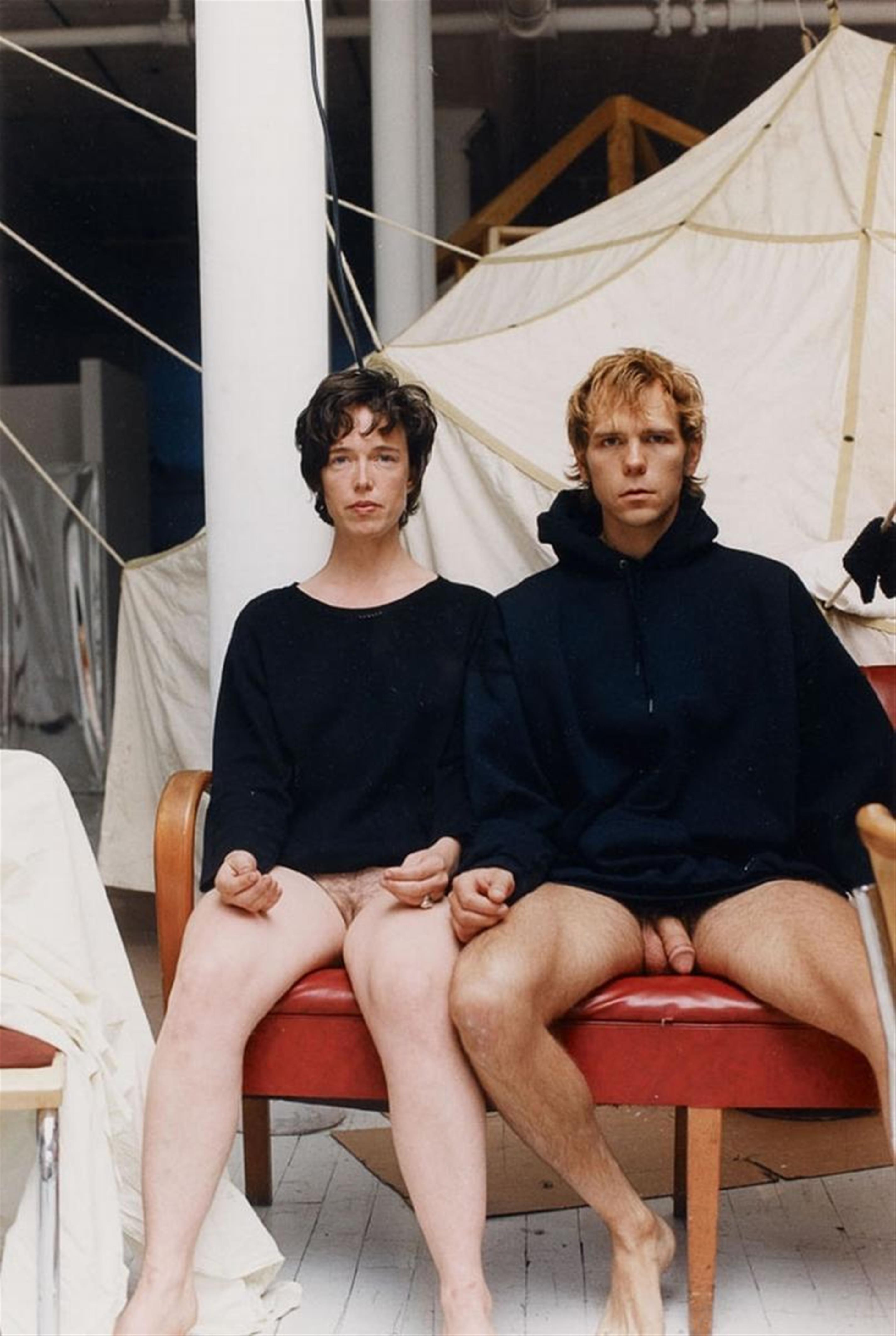 Wolfgang Tillmans - John and Paula, sitting, bottomless - image-1