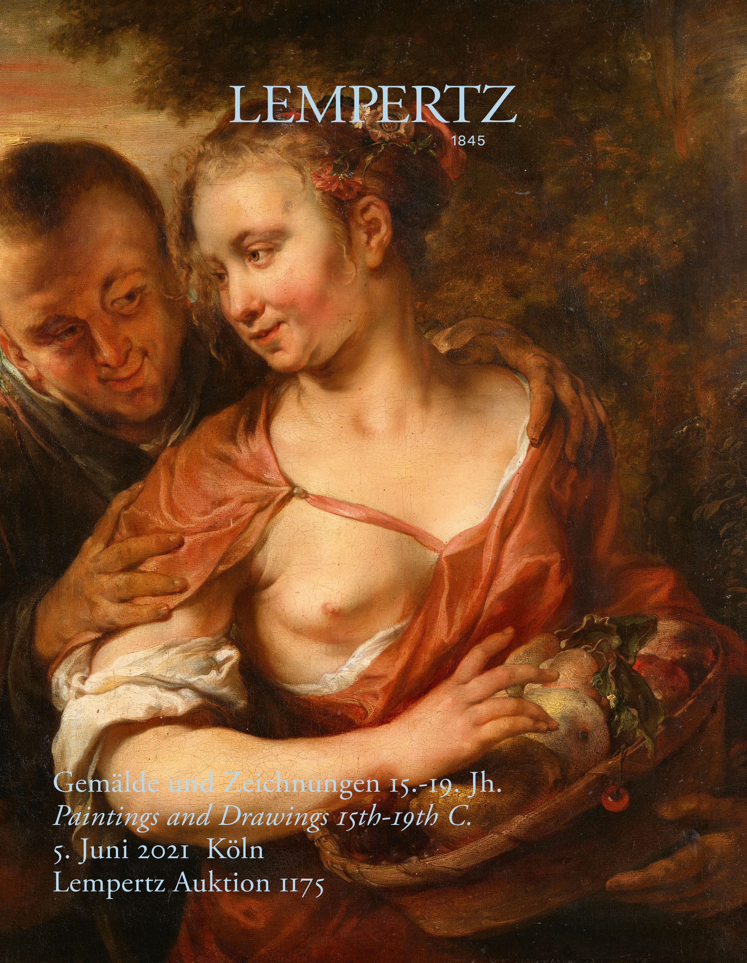 Auktionskatalog - Gemälde und Zeichnungen 15.-19. Jh. - Online Katalog - Auktion 1175 – Ersteigern Sie hochwertige Kunst in der nächsten Lempertz-Auktion!