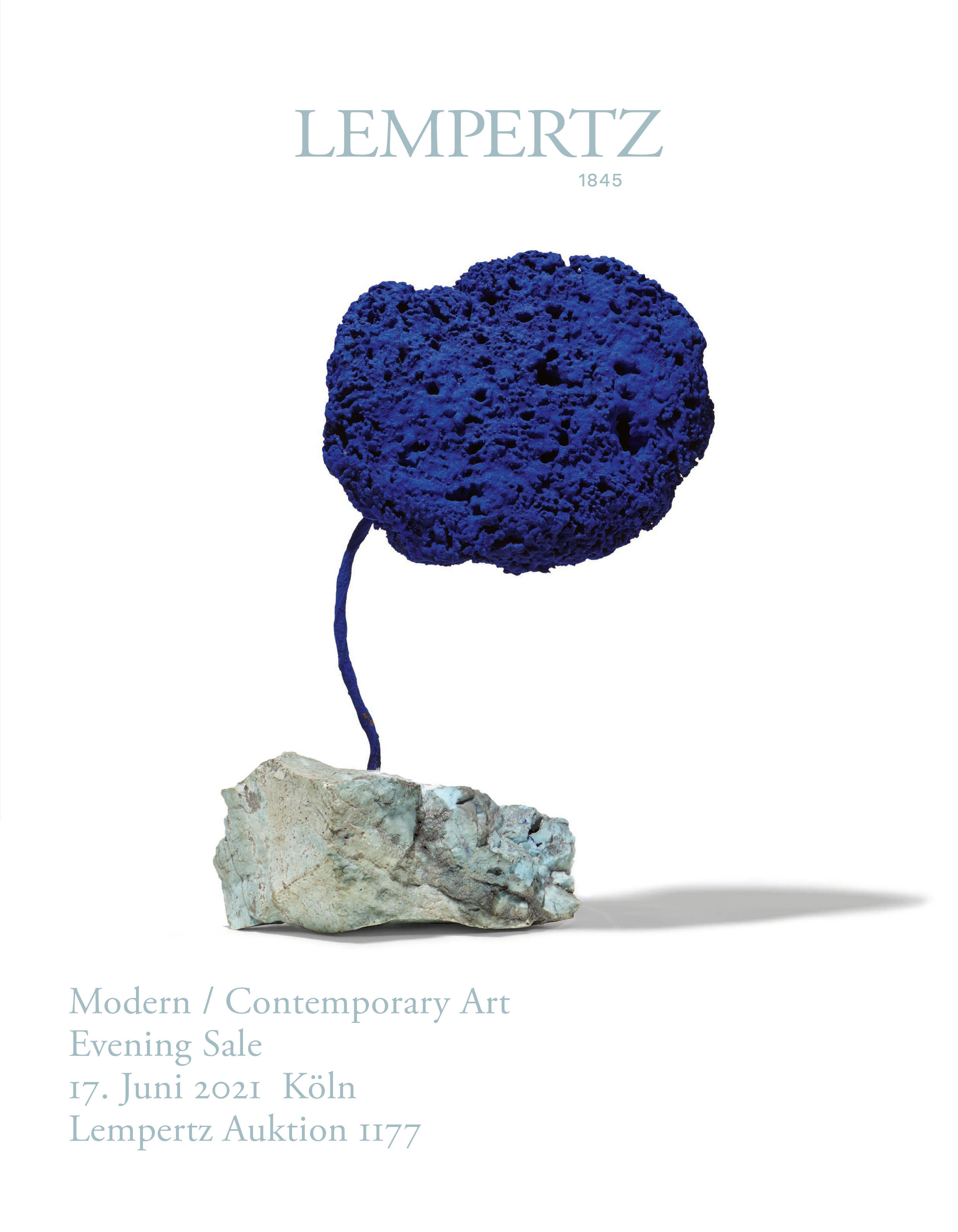 Auktionskatalog - Moderne/Zeitgenössische Kunst - Evening Sale - Online Katalog - Auktion 1177 – Ersteigern Sie hochwertige Kunst in der nächsten Lempertz-Auktion!
