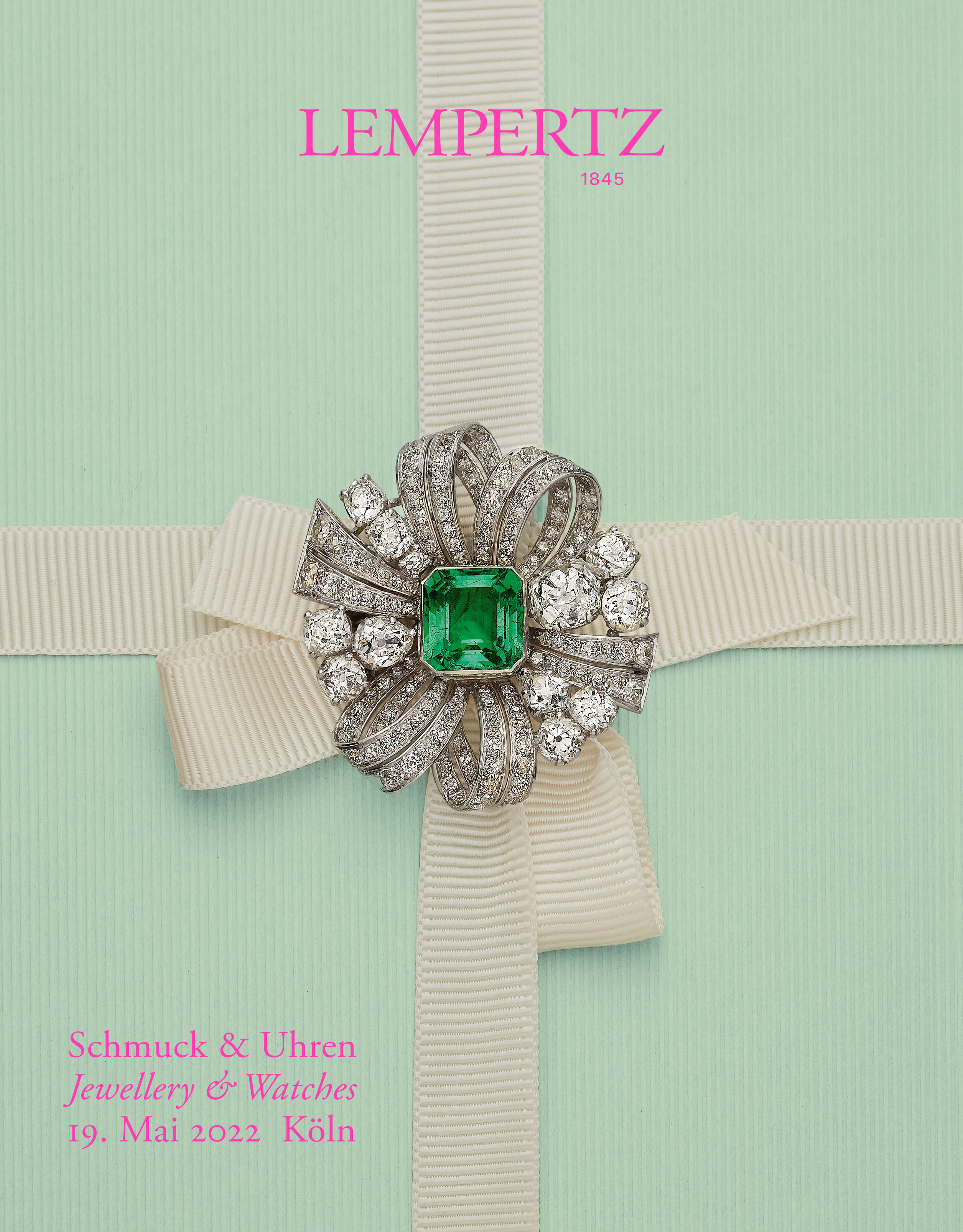 Catalogue - Jewellery and Watches - Online Catalogue - Auction 1195 – Purchase valuable works of art at the next Lempertz-Auction!