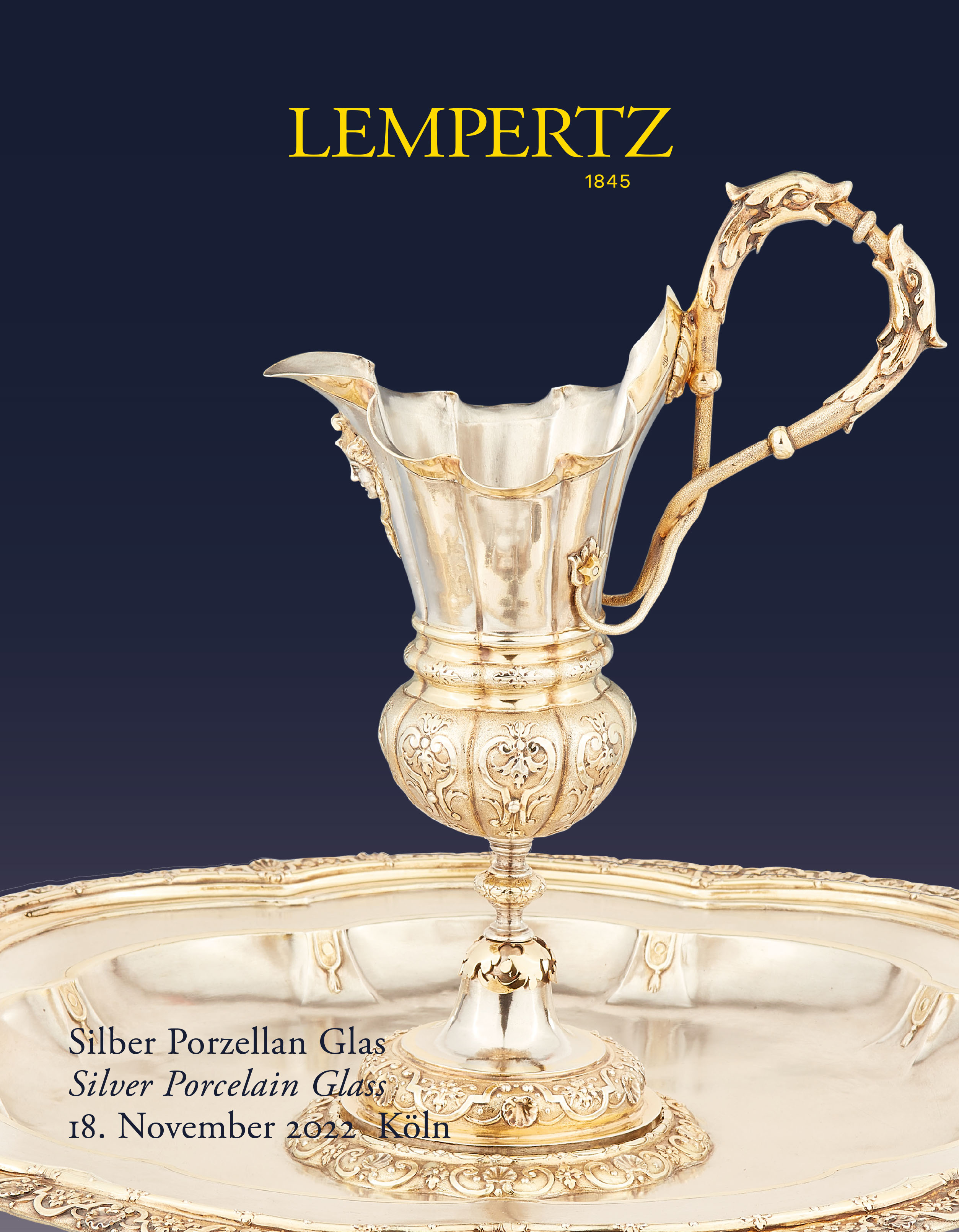 Auktionshaus - Silber Porzellan Glas - Auktionskatalog 1208 – Auktionshaus Lempertz