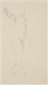 Bonaventura Genelli - NUDE MALE KNEE-LENGTH FIGURE WITH OUTSTRETCHED ARMS - image-2