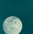 NASA - Bright lunar disc, spacecraft recedes from moon towards earth, Apollo 13 - image-3