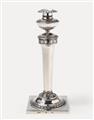 A Hanover silver candlestick. Marks of Anton Georg Eberhard Bahlsen, ca. 1820 - 30. - image-3