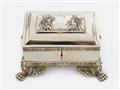 A silver sugar box. Marks of Johann Gottlieb Zimmermann II, ca. 1820 - 30. - image-2