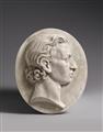 Arnold Hermann Lossow - A relief bust of Friedrich Schiller by Arnold Hermann Lossow - image-1