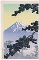 Kawase Hasui - Group of 18 postcard prints. Different sizes (17.7 x 11.5 cm; 15.7 x 10.5 cm; 9.9 x 15 cm) and one double postcard format. Landscapes and cityscapes through the seasons. Seals: ... - image-8