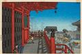 Takahashi Hiroaki, gen. Shotei
Kawase Hasui - Three oban. a) Title: Harusame (Gokokuji). Temple gate in the rain. Signed: Hasui. Seal: Kawase. Publisher: Doi Sadaichi. Block carvers: Yokoi and Harada. Date: Showa 7 (1932). ... - image-2