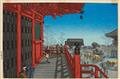 Takahashi Hiroaki, gen. Shotei
Kawase Hasui - Three oban. a) Title: Harusame (Gokokuji). Temple gate in the rain. Signed: Hasui. Seal: Kawase. Publisher: Doi Sadaichi. Block carvers: Yokoi and Harada. Date: Showa 7 (1932). ... - image-1