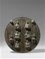 Votivplatte (kakebotoke). Bronze. Muromachi-Zeit - image-1