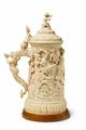 A German historicist vermeil-mounted ivory tankard carved with an allegory of water. - image-2