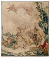 A silk and wool woven Beauvais tapestry "Enlèvement d'Europe". - image-3