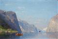 Georg Anton Rasmussen - Two Norwegian Fjord Landscapes - image-1