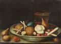 Georg Flegel, circle of - Still Life with Almonds, Sweetmeats and Drinking Vessels Still Life with Figs, Sweetmeats and a Wine Glass - image-2
