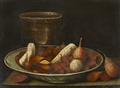 Georg Flegel, circle of - Still Life with Almonds, Sweetmeats and Drinking Vessels Still Life with Figs, Sweetmeats and a Wine Glass - image-1