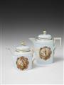 Two Berlin KPM porcelain jugs with children playing - image-1