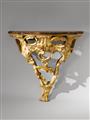 A painted and gilt softwood bracket made for the Neue Palais in Potsdam. - image-1