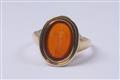 A George III 18k gold ring with an Imperial Roman intaglio. - image-2