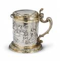 A Gdansk silver partially gilt tankard. Marks of Hieronymus II Holl, ca. 1710. - image-3