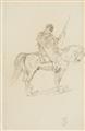 Adolf Schreyer - Three Studies of Riders - image-1