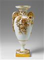 A Neoclassical Meissen porcelain amphora-form vase. - image-1