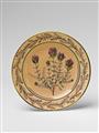 A Berlin KPM porcelain botanical plate "Thymus villosus" - image-1