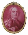An enamel on copper portrait of August II of Saxony. - image-1