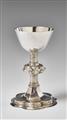 A North German silver chalice with an attached pyx - image-1