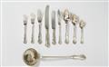 A German silver cutlery set made for the Counts of Schweinitz - image-1