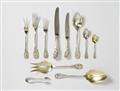 A Jugendstil silver cutlery set - image-1