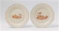 A pair of European stoneware plates. - image-2
