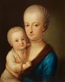 Carl Joseph Alois Agricola - Bildnis eines Herrn mit Orden vom Goldenen Vlies Bildnis einer Dame mit Kind - image-2