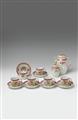 Six Berlin KPM porcelain trembleuses and two coffee pots - image-2