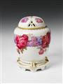 A Berlin KPM Jugendstil porcelain vase and cover. - image-1