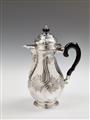 A Berlin Rococo silver coffee pot - image-1