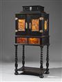 An inlaid Bohemian Eger cabinet - image-2