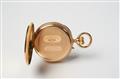 A French 18k gold openface pocketwatch with cylinder escapement - image-2