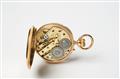 A French 18k gold openface pocketwatch with cylinder escapement - image-3