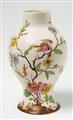 A rare German baluster-form faience vase - image-2