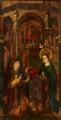 Niederrheinischer Meister um 1500 - Kreuzigung Christi und Verkündigung an Maria - image-2