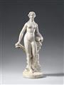 Jacques-Edme Dumont - A marble figure of Venus at her toilette by Jacques-Edme Dumont - image-1