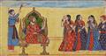 Acht Malereien. Nord-Indien, Kaschmir. 19./20. Jh. - image-3