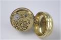 A Parisian openface 18k gold Louis XV pocketwatch - image-3