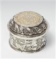 A small German partially gilt silver box. Unidentified maker's mark "PID", 1st half 18th C. - image-1