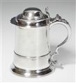 A George II Newcastle silver tankard. Marks of Issac Cookson, 1751. - image-1