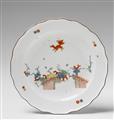 A Meissen porcelain plate with squirrel decor - image-1